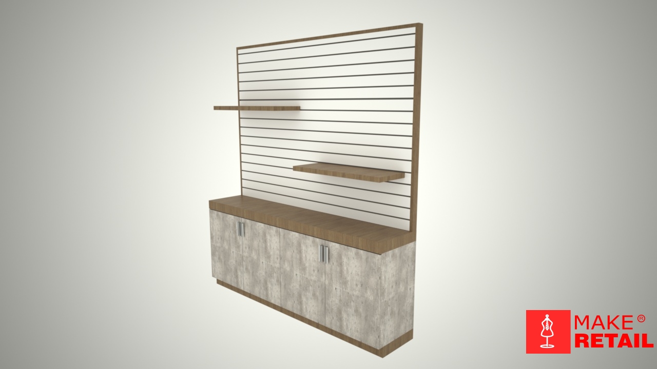 CONTRACAJA CON PANEL RANURADO